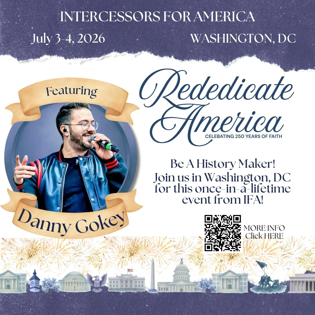 Rededicate America Conference - July 3-4, 2026 Washington DC featuring Danny Gokey